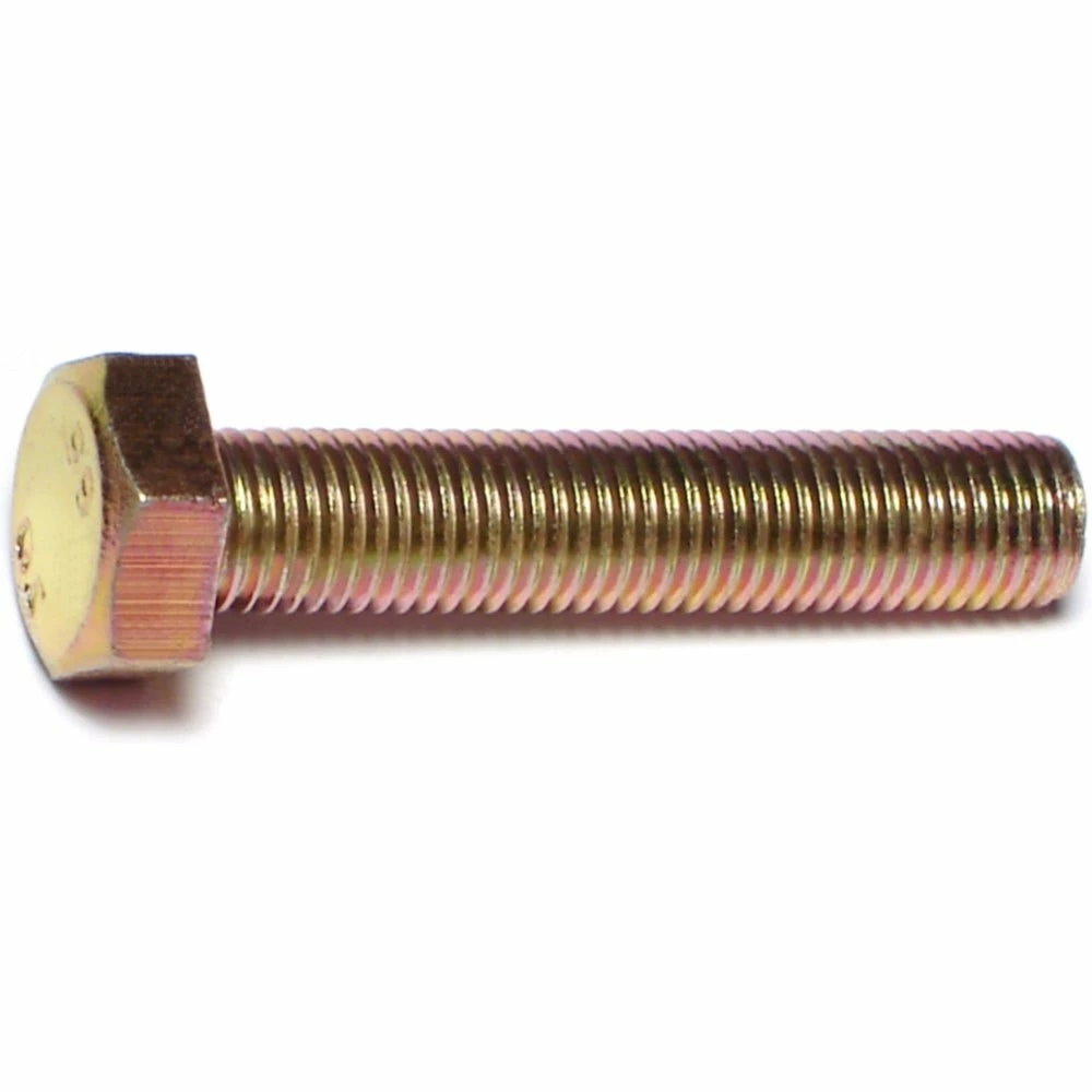 Midwest Fastener 8mm-1.0 x 40mm Zinc Plated Class 8.8 Fine Thread Hex Cap Screws - 84956 - Bolts 4 Midwest Fastener 8mm-1.0 x 40mm Zinc Plated Class 8.8 Fine Thread Hex Cap Screws - 84956 - Bolts - Image 2