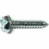 Midwest Fastener #10 x 1" Zinc Plated Slotted Hex Washer Head Sheet Metal Screws - 10184 - Bolts