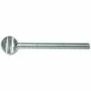 Midwest Fastener #10-32 x 2" Zinc Plated Fine Thread Spade Head Thumb Screws - 80238 - Bolts