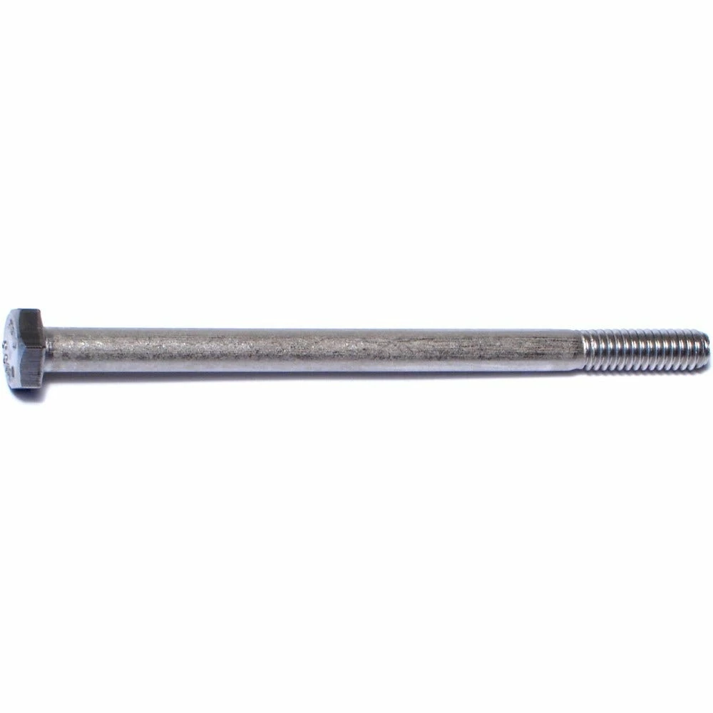 Midwest Fastener 1/4"-20 x 4" 18-8 Stainless Coarse Thread Hex Cap Screws - 85551 - Bolts 4 Midwest Fastener 1/4"-20 x 4" 18-8 Stainless Coarse Thread Hex Cap Screws - 85551 - Bolts - Image 2