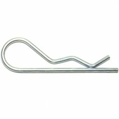 Midwest Fastener 3/32" x 2-1/2" Zinc Plated Hitch Pin Clips - 80313 - Bolts