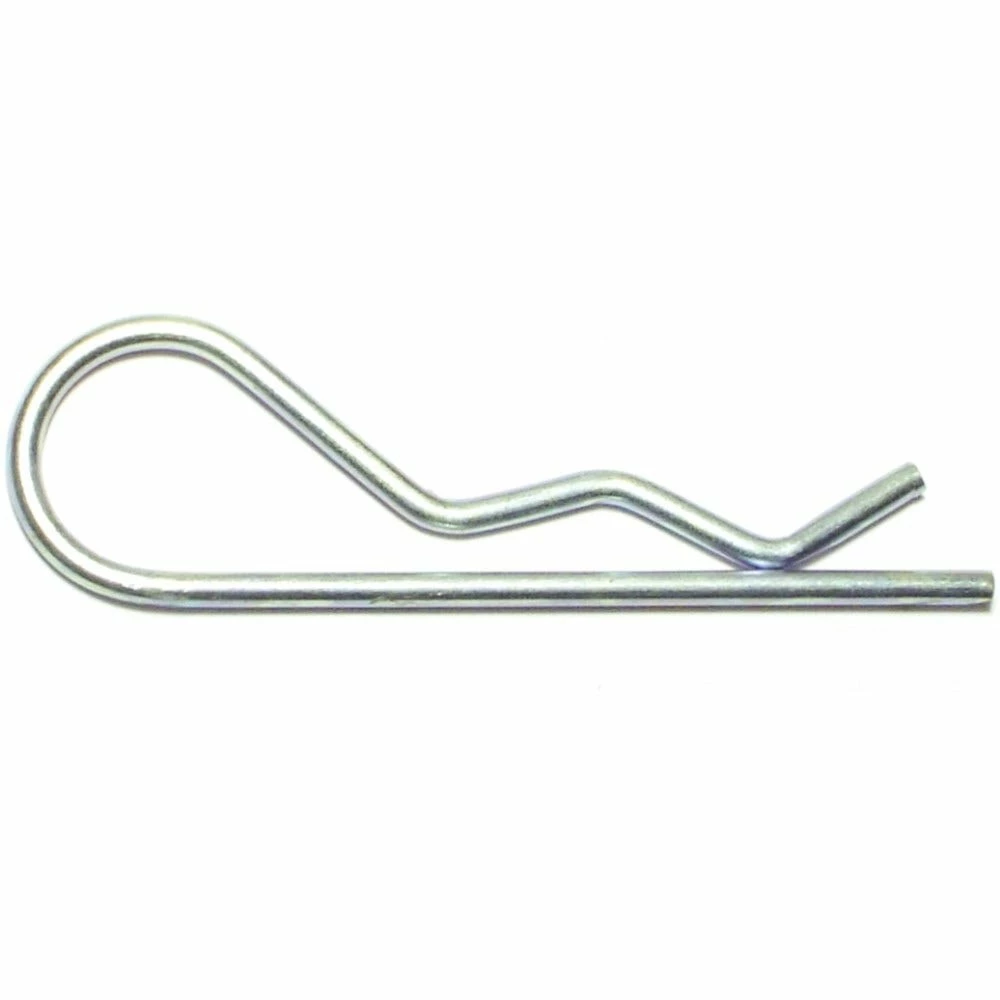 Midwest Fastener 3/32" x 2-1/2" Zinc Plated Hitch Pin Clips - 80313 - Bolts 3 Midwest Fastener 3/32" x 2-1/2" Zinc Plated Hitch Pin Clips - 80313 - Bolts