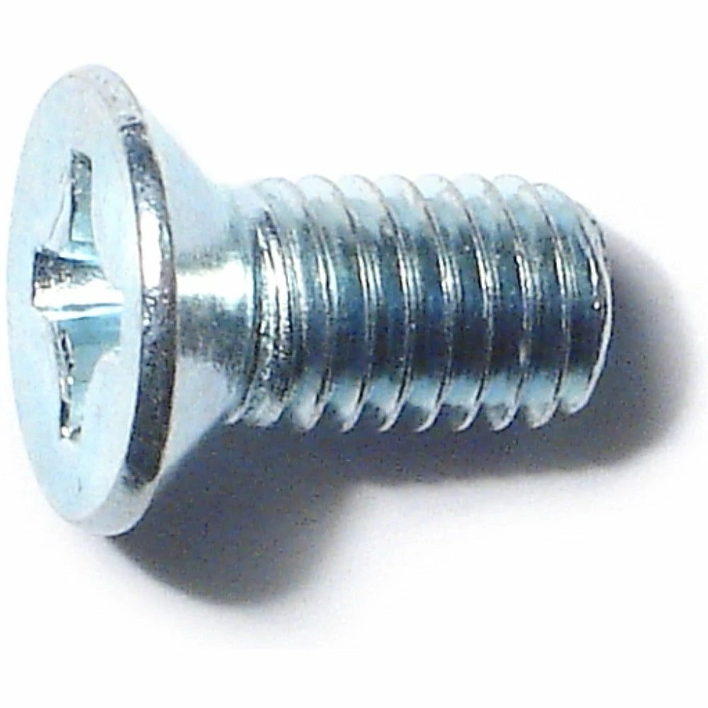 Midwest Fastener 8mm-1.25 x 16mm Zinc Plated Class 4.8 Coarse Thread Phillips Flat Head Machine Screws - 88597 - Bolts 3 Midwest Fastener 8mm-1.25 x 16mm Zinc Plated Class 4.8 Coarse Thread Phillips Flat Head Machine Screws - 88597 - Bolts