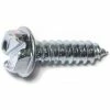 Midwest Fastener #10 x 3/4" Zinc Plated Slotted Hex Washer Head Sheet Metal Screws - 10183 - Bolts