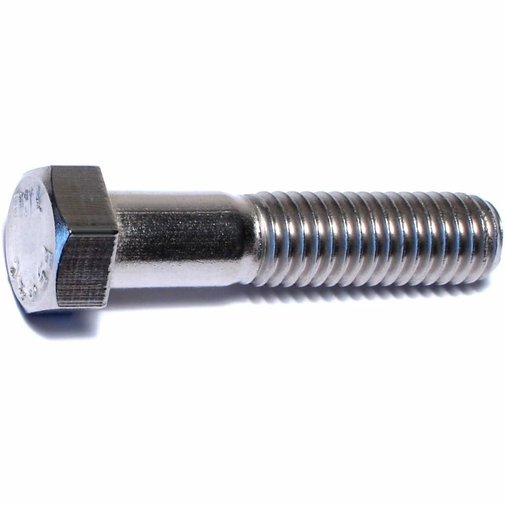 Midwest Fastener 7/16"-14 x 2" 18-8 Stainless Coarse Thread Hex Cap Screws - 82575 - Bolts 4 Midwest Fastener 7/16"-14 x 2" 18-8 Stainless Coarse Thread Hex Cap Screws - 82575 - Bolts - Image 2