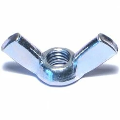 Midwest Fastener 5mm-0.8 Zinc Plated Class 5 Coarse Thread Cold Forged Wing Nuts - 82614 - Bolts