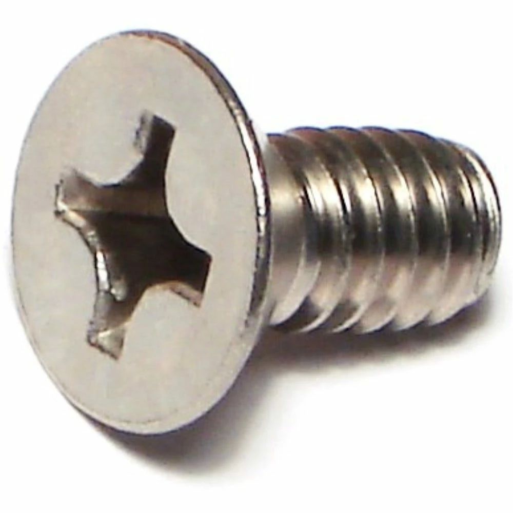 Midwest Fastener 1/4"-20 x 1/2" 18-8 Stainless Coarse Thread Phillips Flat Head Machine Screws - 82451 - Bolts 3 Midwest Fastener 1/4"-20 x 1/2" 18-8 Stainless Coarse Thread Phillips Flat Head Machine Screws - 82451 - Bolts