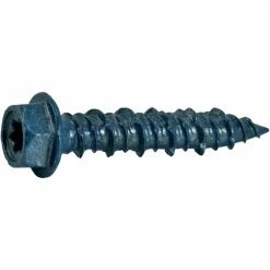 Midwest Fastener 1/4" x 1-1/4" Blue Ruspert Coated TorqueMaster Hex Head Masonry Screws - 12263 - Bolts -Midwest Fastener Sales b4edfdb1f3d38c79853828ef5910d92f14c2bb40 29260147 29260147 image 738287122633