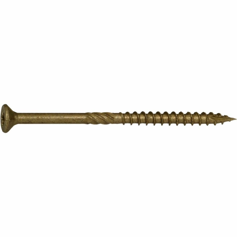 Midwest Fastener #9 x 3" Tan XL1500 Coated Star Drive Bugle Head Saberdrive Deck Screws - 50746 3 Midwest Fastener #9 x 3" Tan XL1500 Coated Star Drive Bugle Head Saberdrive Deck Screws - 50746