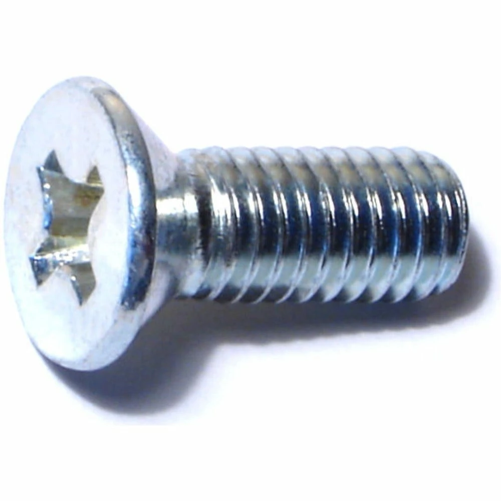 Midwest Fastener 3/8"-16 x 1" Zinc Plated Coarse Thread Phillips Flat Head Machine Screws - 80269 - Bolts 3 Midwest Fastener 3/8"-16 x 1" Zinc Plated Coarse Thread Phillips Flat Head Machine Screws - 80269 - Bolts