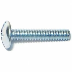 Midwest Fastener #10-24 x 1" Zinc Plated Coarse Thread Combo Truss Head Machine Screws - 82143 - Bolts