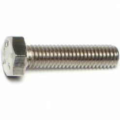 Midwest Fastener 6mm-1.0 x 25mm Stainless A2-70 Coarse Thread Hex Cap Screws - 87503 - Bolts