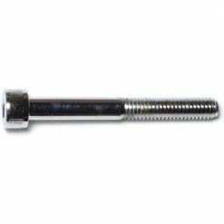 Midwest Fastener 6mm-1.0 x 50mm Chrome Plated Class 12.9 Coarse Thread Knurled Head Hex Socket Cap Screws - 87070 - Bolts
