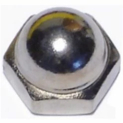 Midwest Fastener #8-32 Nickel Plated Brass Coarse Thread Acorn Cap Nuts - 80595 - Bolts -Midwest Fastener Sales dd126d600d28081cc0ca8afdcc9c373a2fd06b02 121183 121183 image 738287805956