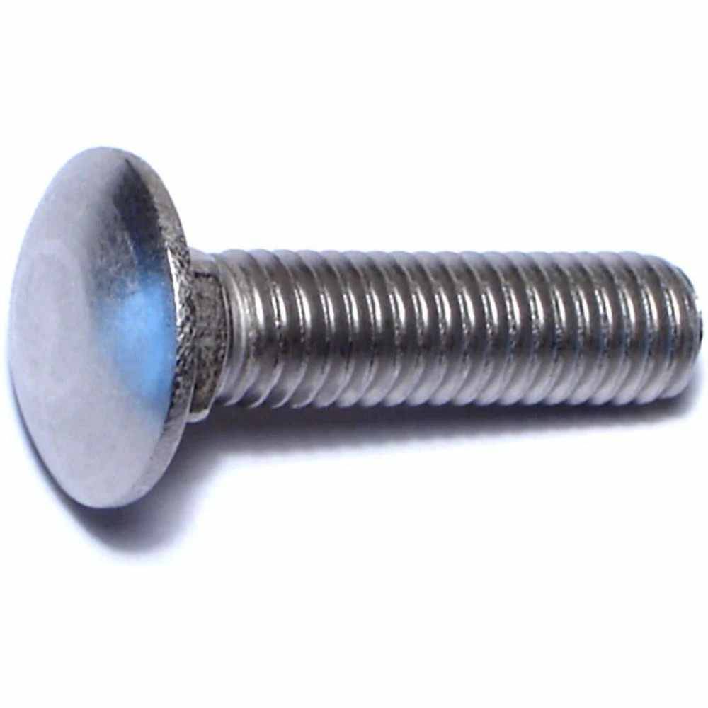 Midwest Fastener 3/8"-16 x 1-1/2" 18-8 Stainless Coarse Thread Carriage Bolts - 83463 3 Midwest Fastener 3/8"-16 x 1-1/2" 18-8 Stainless Coarse Thread Carriage Bolts - 83463