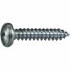 Midwest Fastener #10 x 1" Zinc Plated Combo Pan Head Sheet Metal Screws - 10141 - Bolts