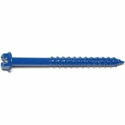 Midwest Fastener 1/4" x 2-3/4" Blue Ruspert Coated Slotted Hex Washer Head Masonry Screws - 23384 - Bolts 5 Midwest Fastener 1/4" x 2-3/4" Blue Ruspert Coated Slotted Hex Washer Head Masonry Screws - 23384 - Bolts -Midwest Fastener Sales ee42b1ec1938c050540767867459809a503cad00 121727 121727 image 738287233841