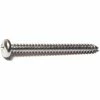 Midwest Fastener #10 x 2" 18-8 Stainless Phillips Pan Head Sheet Metal Screws - 86056 - Bolts