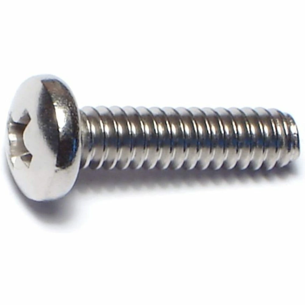 Midwest Fastener #10-24 x 3/4" 18-8 Stainless Coarse Thread Phillips Pan Head Machine Screws - 82482 - Bolts 3 Midwest Fastener #10-24 x 3/4" 18-8 Stainless Coarse Thread Phillips Pan Head Machine Screws - 82482 - Bolts