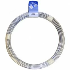 Midwest Fastener 9 WG x 50' Clear Coated Aluminum Wire - 11267 - Bolts