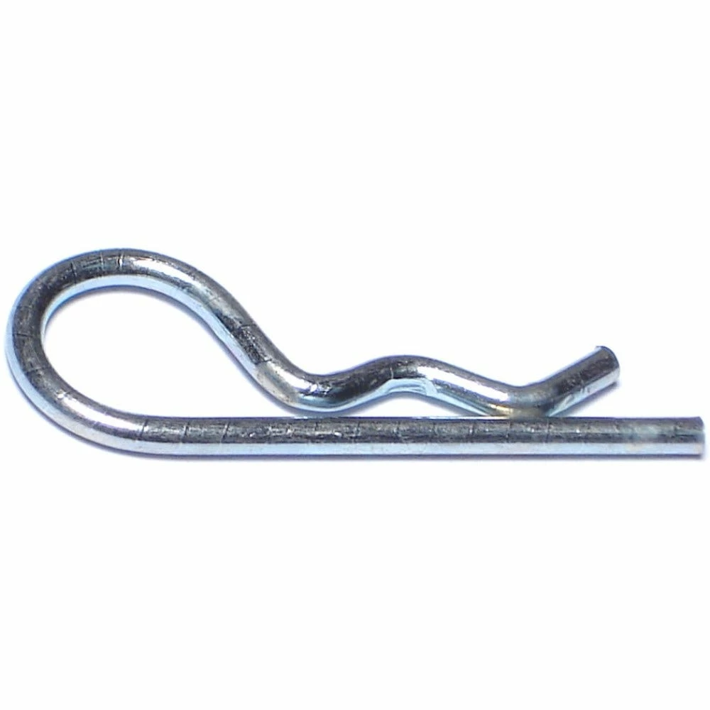 Midwest Fastener 3/32" x 1-5/8" Zinc Plated Hitch Pin Clips - 80311 - Bolts 2 Midwest Fastener 3/32" x 1-5/8" Zinc Plated Hitch Pin Clips - 80311 - Bolts