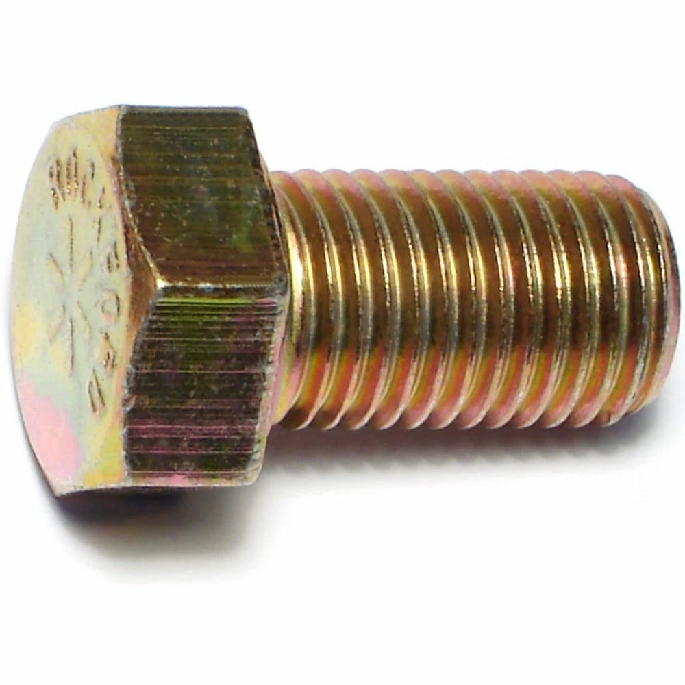 Midwest Fastener 7/16"-20 x 3/4" Yellow Zinc Plated Grade 8 Fine Thread Hex Cap Screws - 81991 - Bolts 3 Midwest Fastener 7/16"-20 x 3/4" Yellow Zinc Plated Grade 8 Fine Thread Hex Cap Screws - 81991 - Bolts