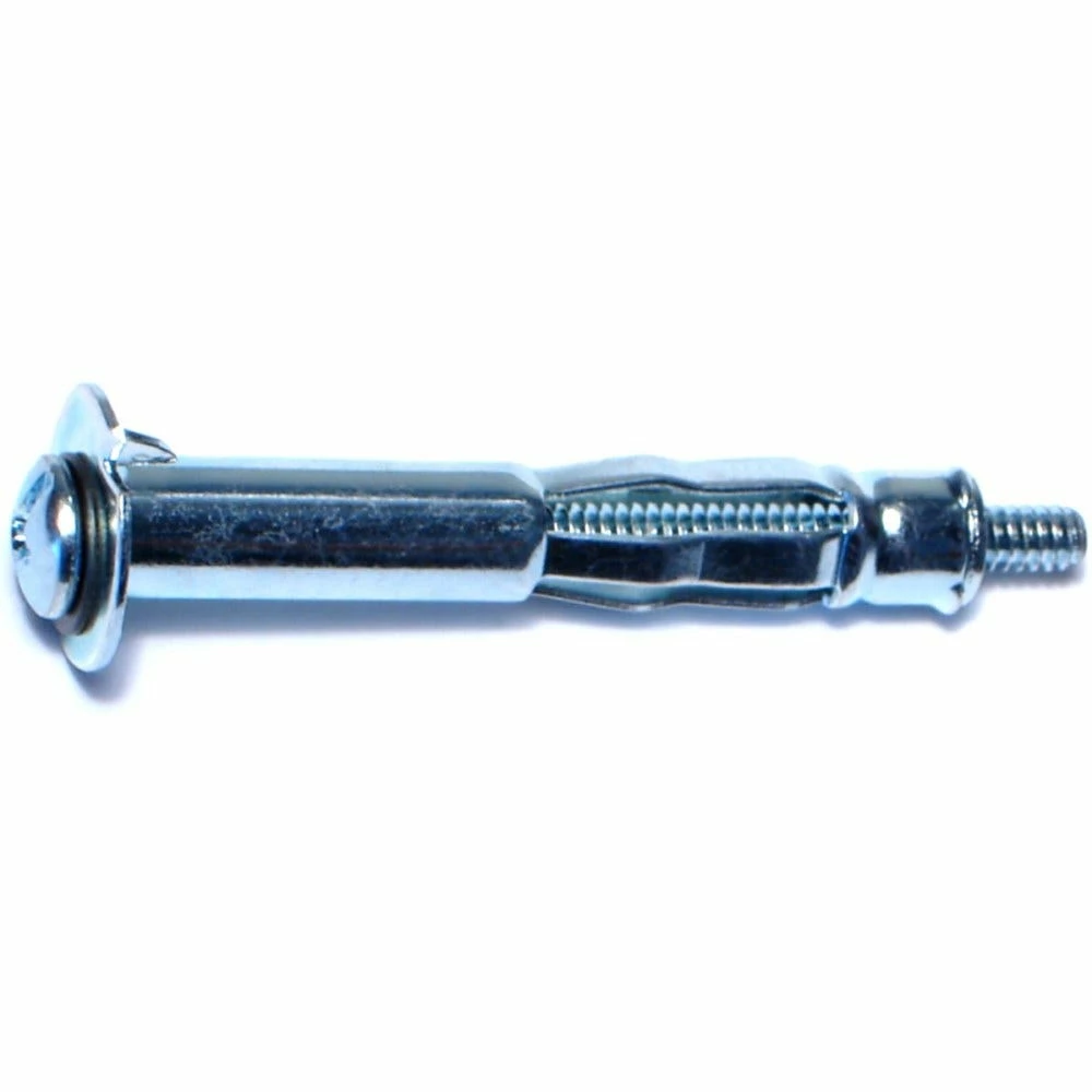 Midwest Fastener 1/8"-32 Zinc Plated Coarse Thread Long Pan Head Hollow Wall Anchors - 21872 - Bolts 3 Midwest Fastener 1/8"-32 Zinc Plated Coarse Thread Long Pan Head Hollow Wall Anchors - 21872 - Bolts